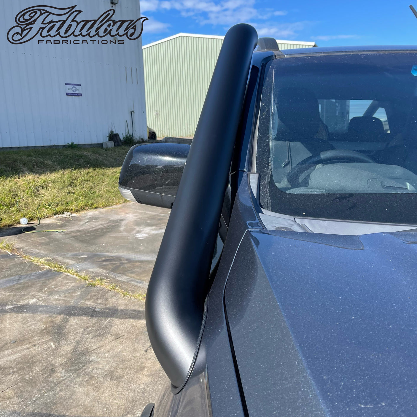 Holden Colorado RGI and RGII Stainless Snorkel (Short & Mid Entry Available)