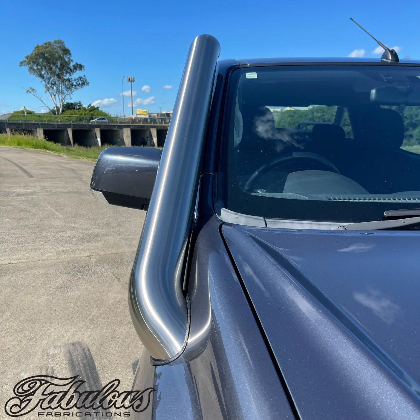 Isuzu Dmax Stainless Snorkel (Short & Mid Entry Available)