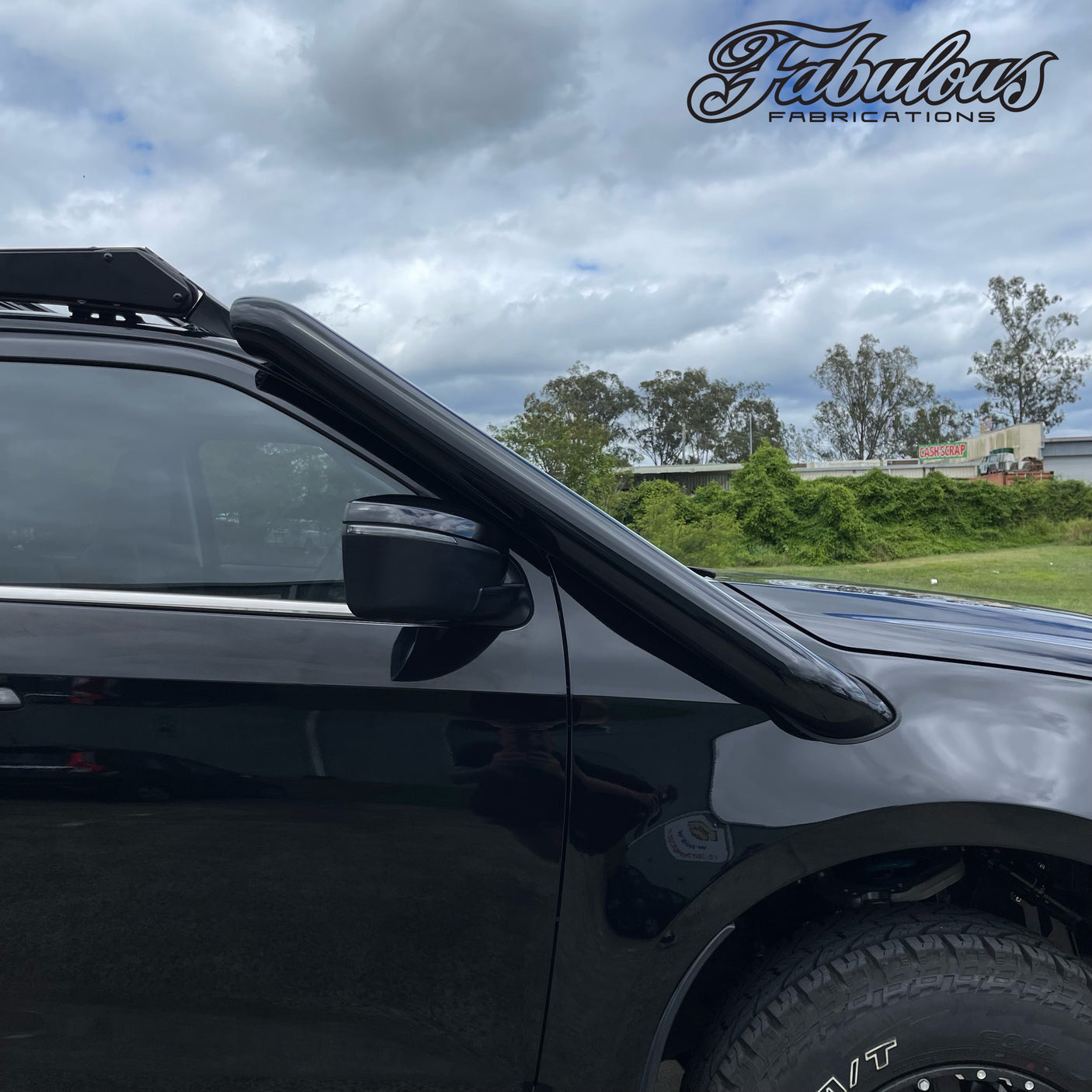 Isuzu MUX 2020 Onwards Stainless Snorkel (Short & Mid Entry Available)