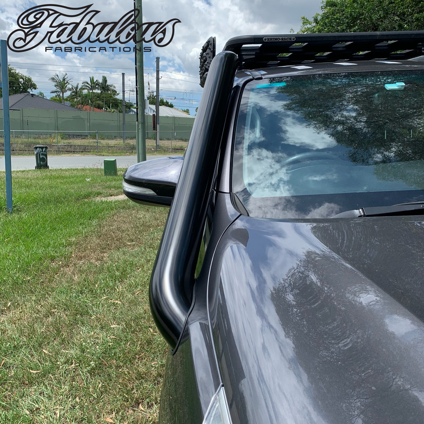 Stainless Snorkel to suit Toyota Fortuner
