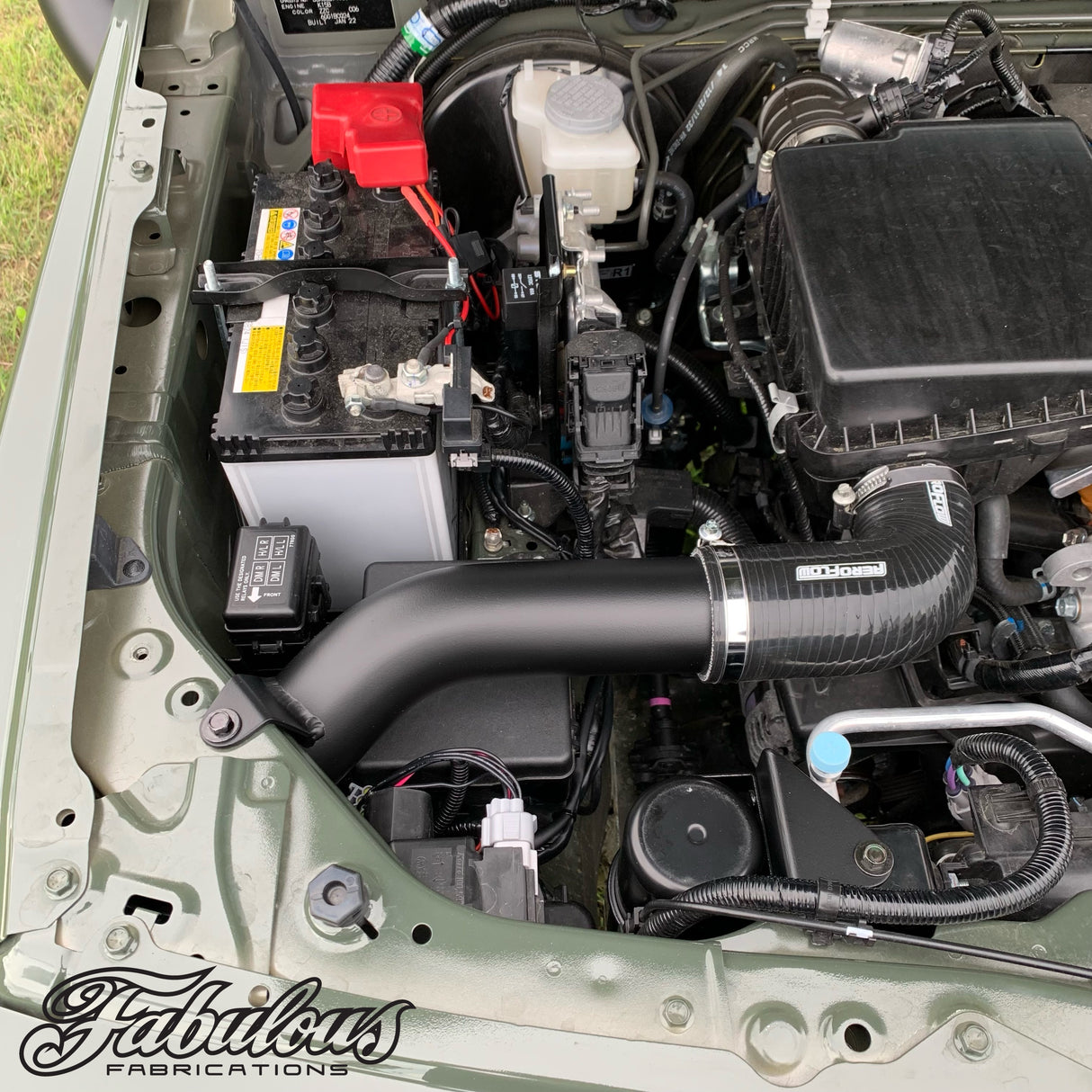 Suzuki Jimny Short Entry Stainless Snorkel