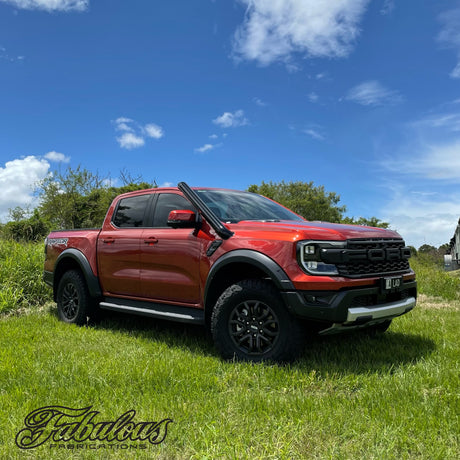 Ford Ranger Raptor Next Gen 4 Inch Stainless Snorkel and Alloy Washer Bottle Kit