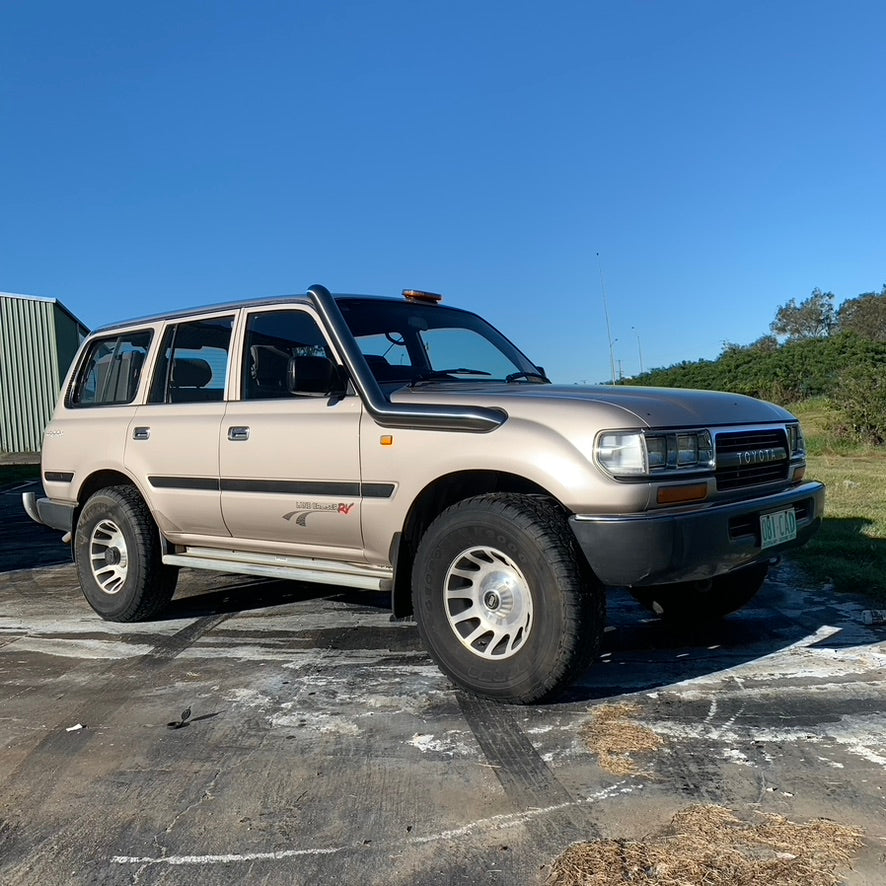 Toyota Landcruiser 80 Series Stainless Snorkel (DayOne only)