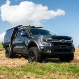 Ford Ranger Next Gen 4 Inch Stainless Snorkel Kit and Alloy Airbox Kit (Short & Mid Entry Available)
