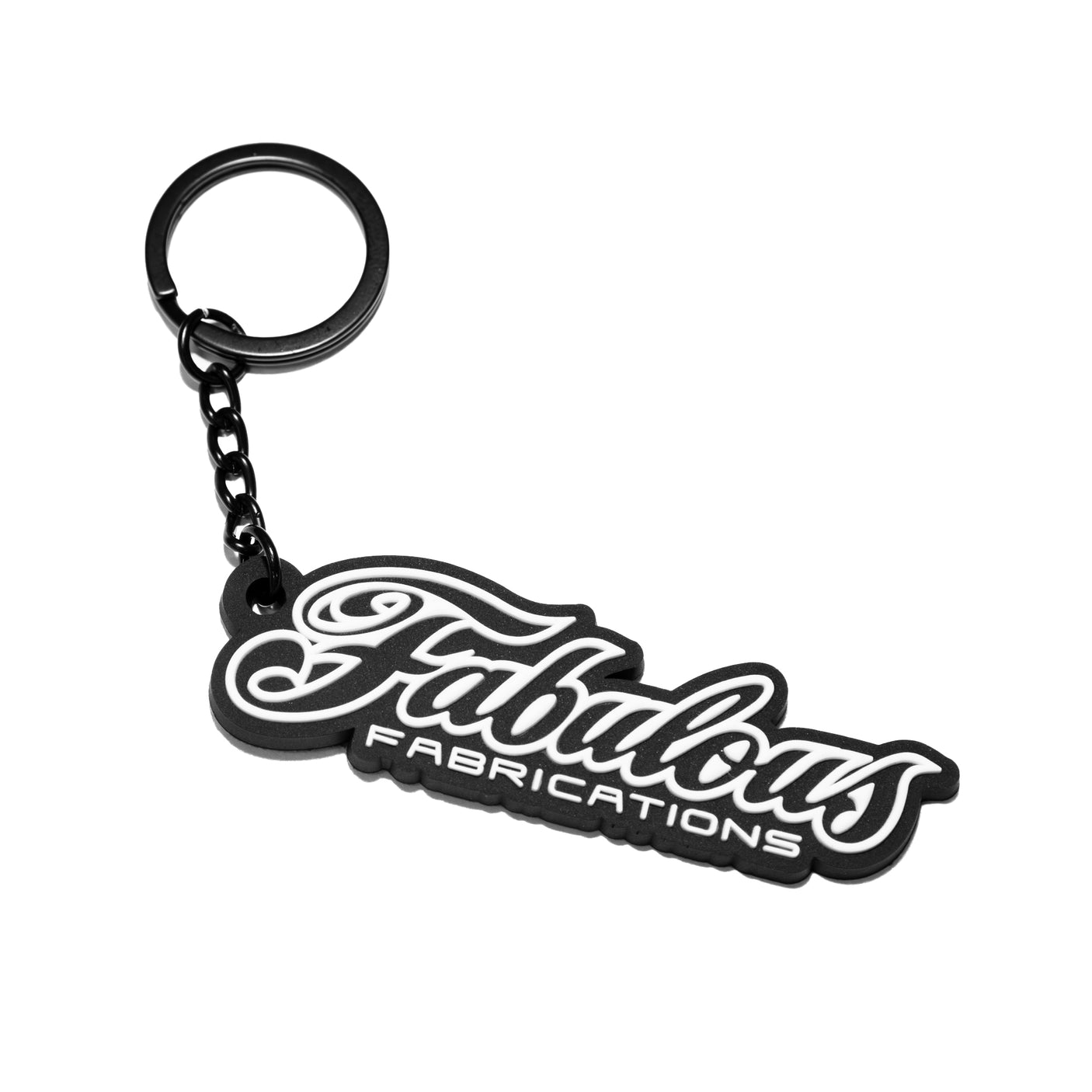Fabulous Fabrications Logo Key Chain
