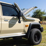 Toyota Landcruiser Facelift 70 Series Stainless Snorkel