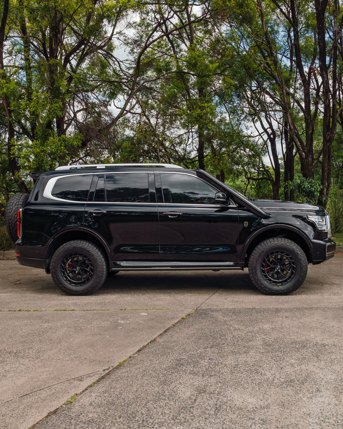 GWM TANK 500 Short Entry Stainless Snorkel