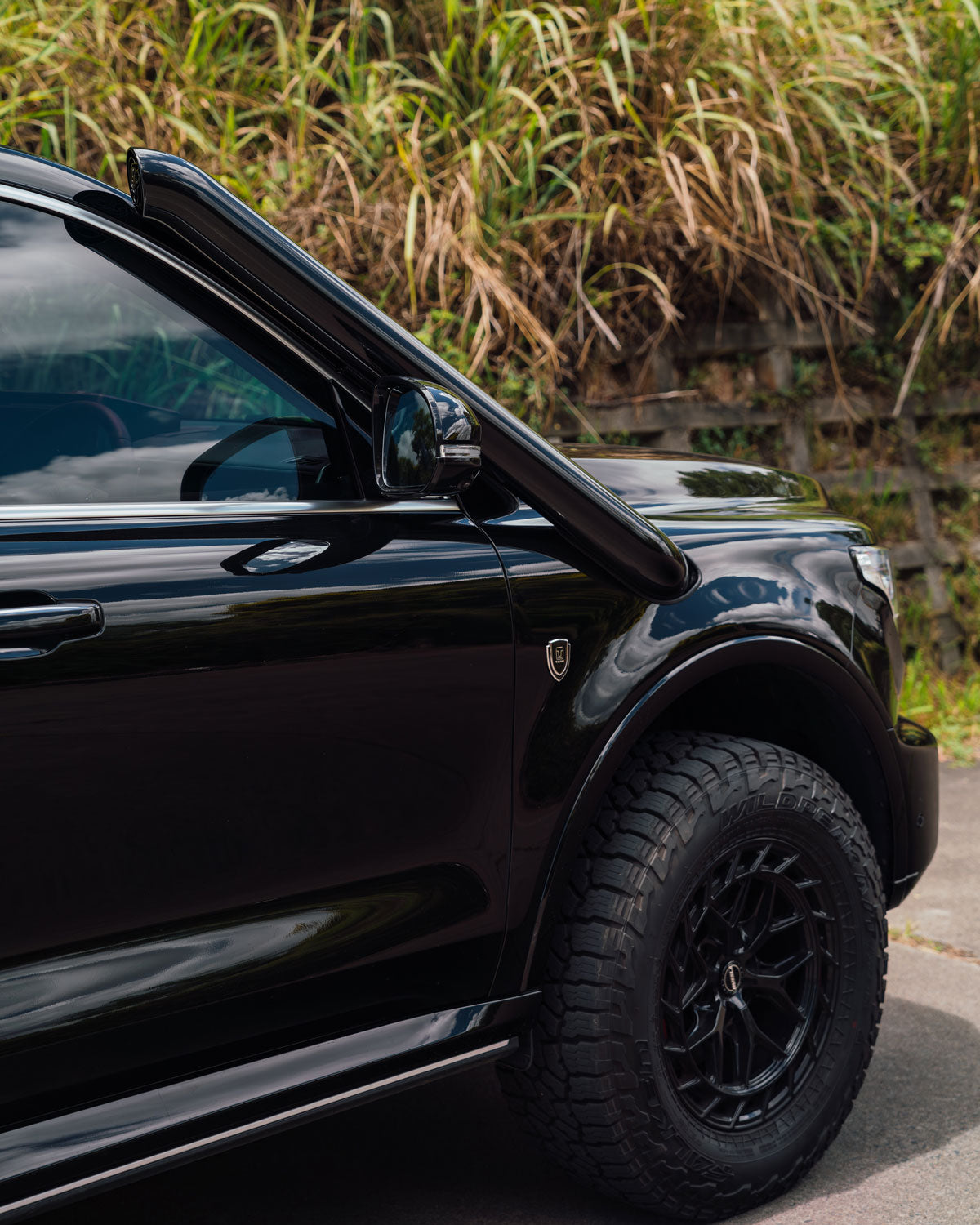 GWM TANK 500 Short Entry Stainless Snorkel