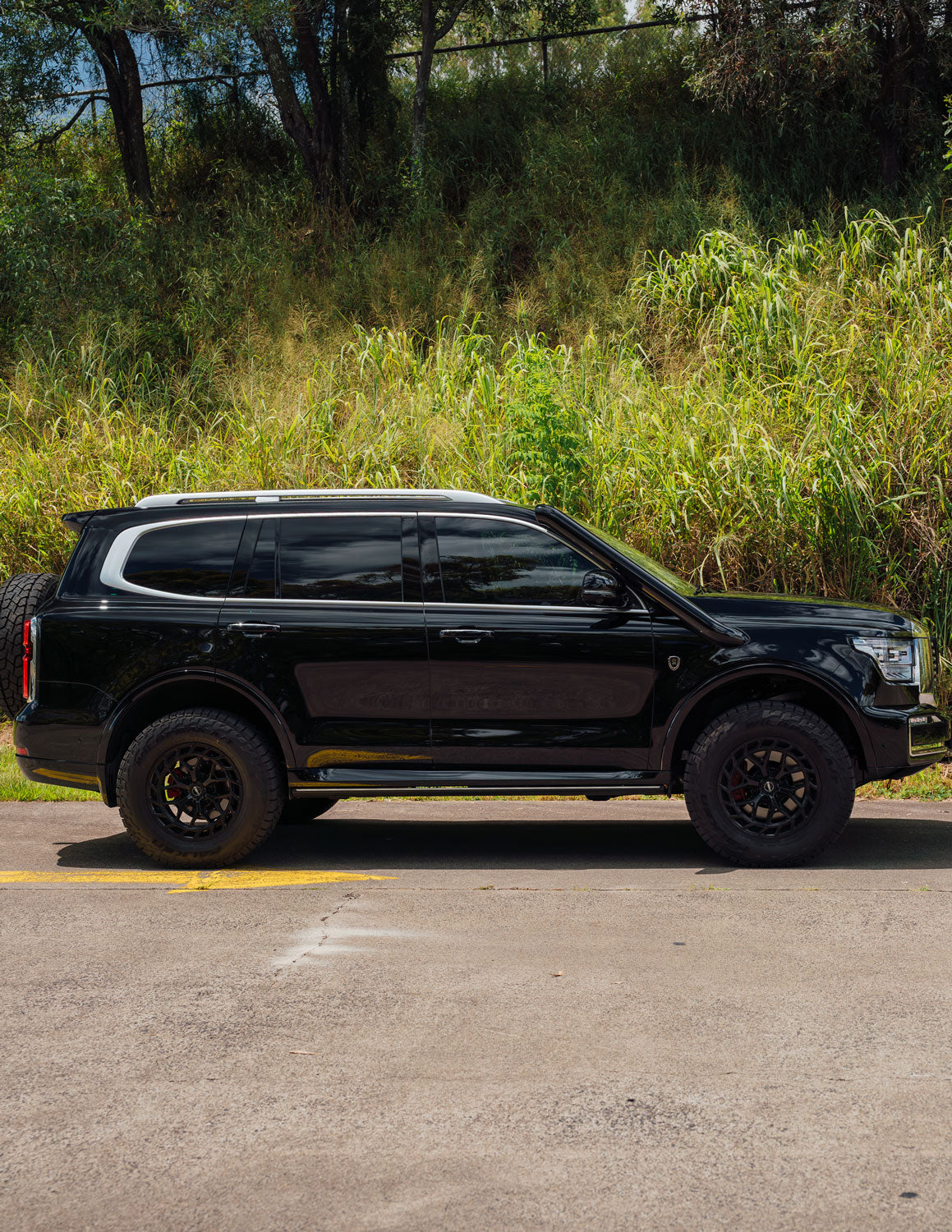 GWM TANK 500 Short Entry Stainless Snorkel