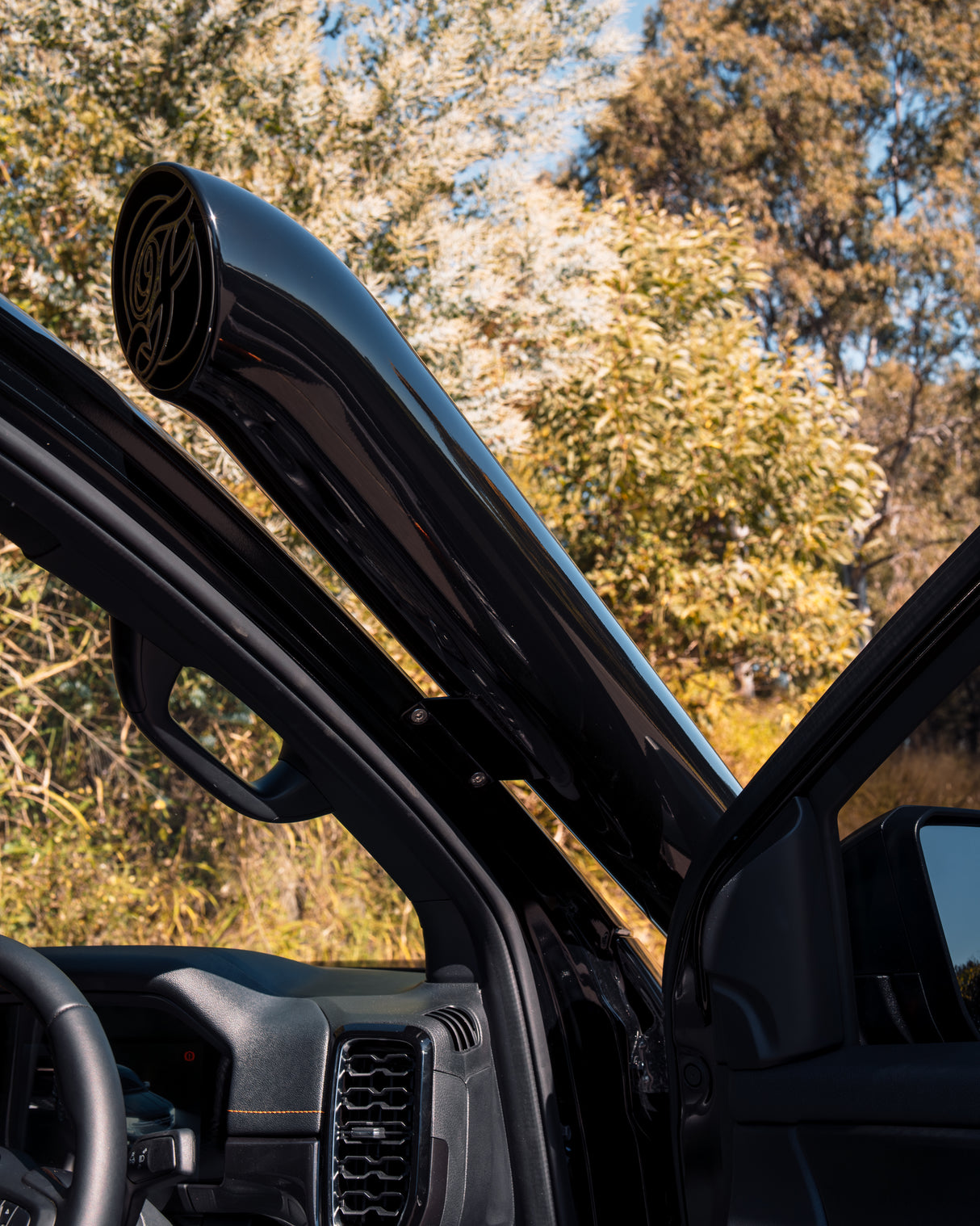 Ford Ranger Next Gen 5 Inch Stainless Snorkel Kit and Alloy Airbox Kit