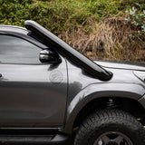 5 Inch Stainless Snorkel and Alloy Airbox to suit Toyota Hilux N80