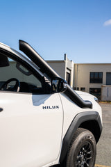 4 Inch Stainless Snorkel and Alloy Airbox to suit Toyota Hilux N90 (Short & Mid Entry Available)