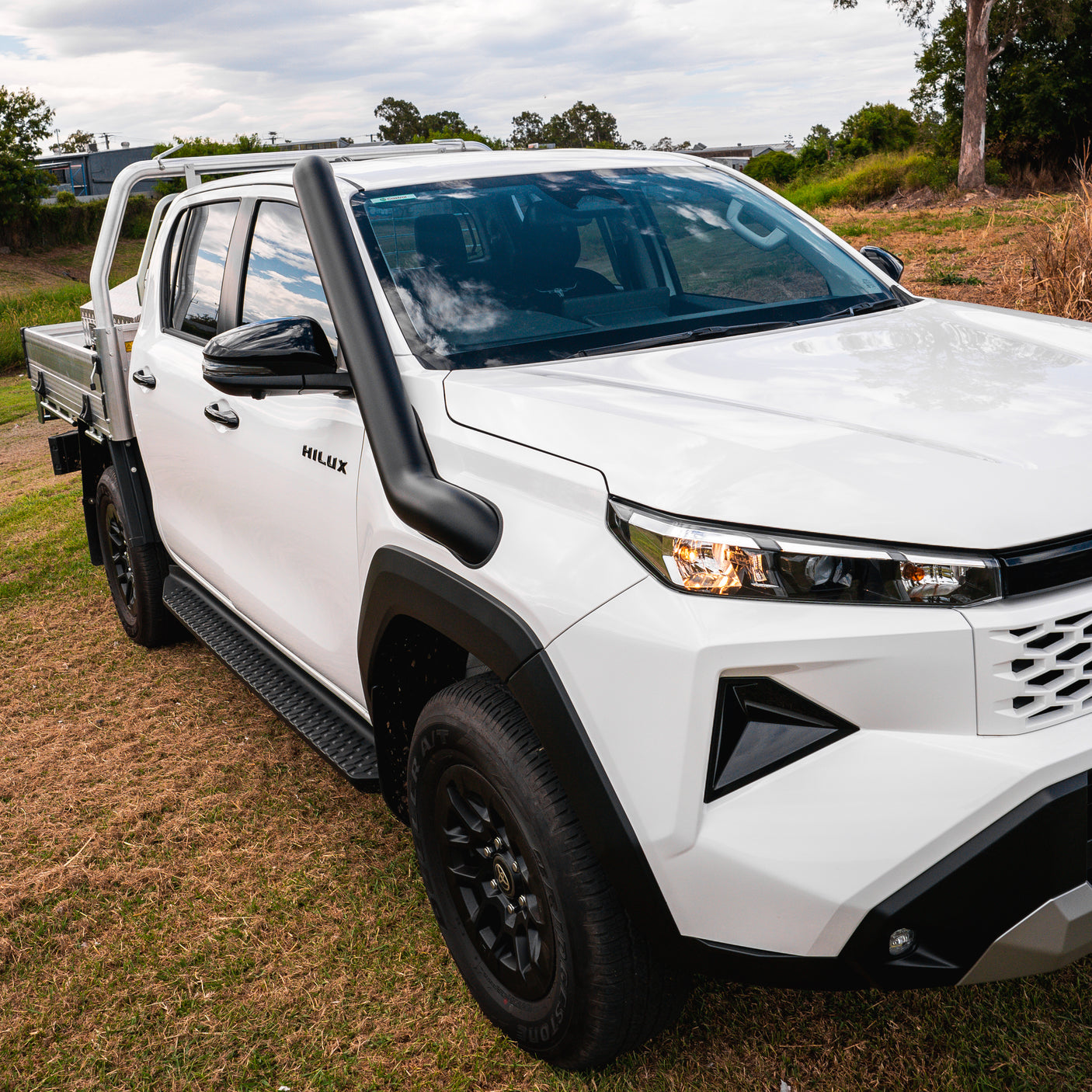 4 Inch Stainless Snorkel to suit Toyota Hilux N90 (Short & Mid Entry Available)