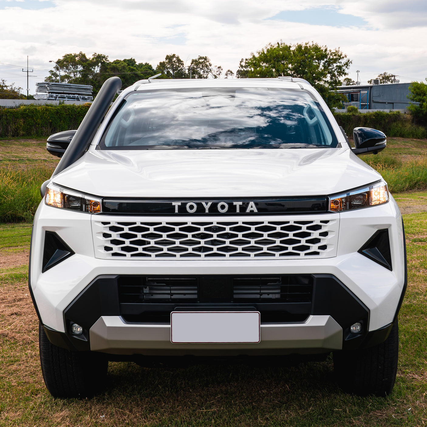 4 Inch Stainless Snorkel to suit Toyota Hilux N90 (Short & Mid Entry Available)