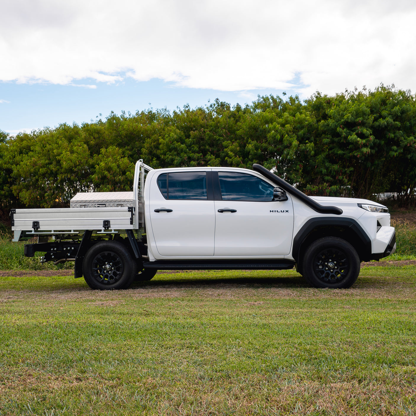 4 Inch Stainless Snorkel to suit Toyota Hilux N90 (Short & Mid Entry Available)