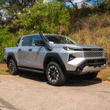 4 Inch Stainless Snorkel and Alloy Airbox to suit Toyota Hilux N90 (Short & Mid Entry Available)