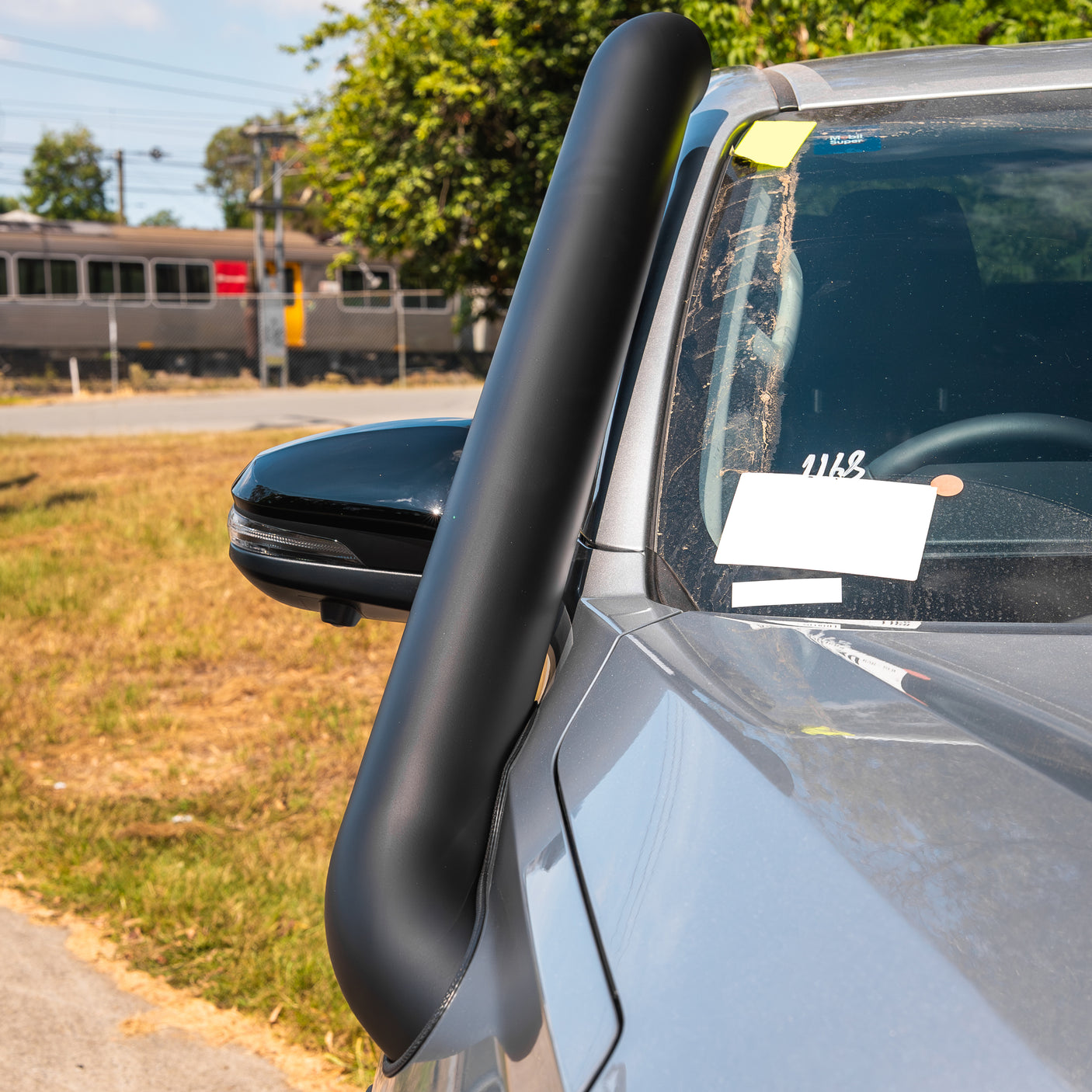 4 Inch Stainless Snorkel and Alloy Airbox to suit Toyota Hilux N90 (Short & Mid Entry Available)