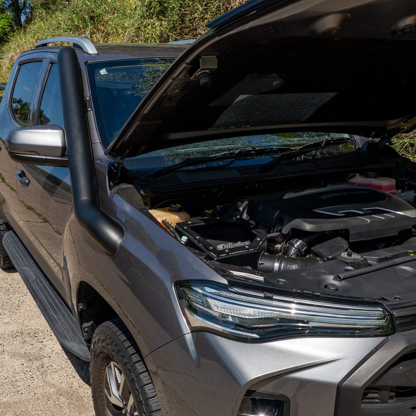 LDV T60 2.0L Stainless Snorkel and Alloy Pod Filter Airbox Kit (Short & Mid Entry Available)