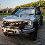 Ford Ranger Next Gen Super Duty 5 inch Short Entry Stainless Snorkel and Alloy Washer Bottle Kit