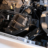 Ford Ranger Next Gen Super Duty V6 5 Inch Short Entry Stainless Snorkel Kit and Alloy Airbox Kit