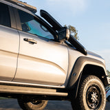 Ford Ranger Next Gen Super Duty V6 5 Inch Short Entry Stainless Snorkel Kit and Alloy Airbox Kit