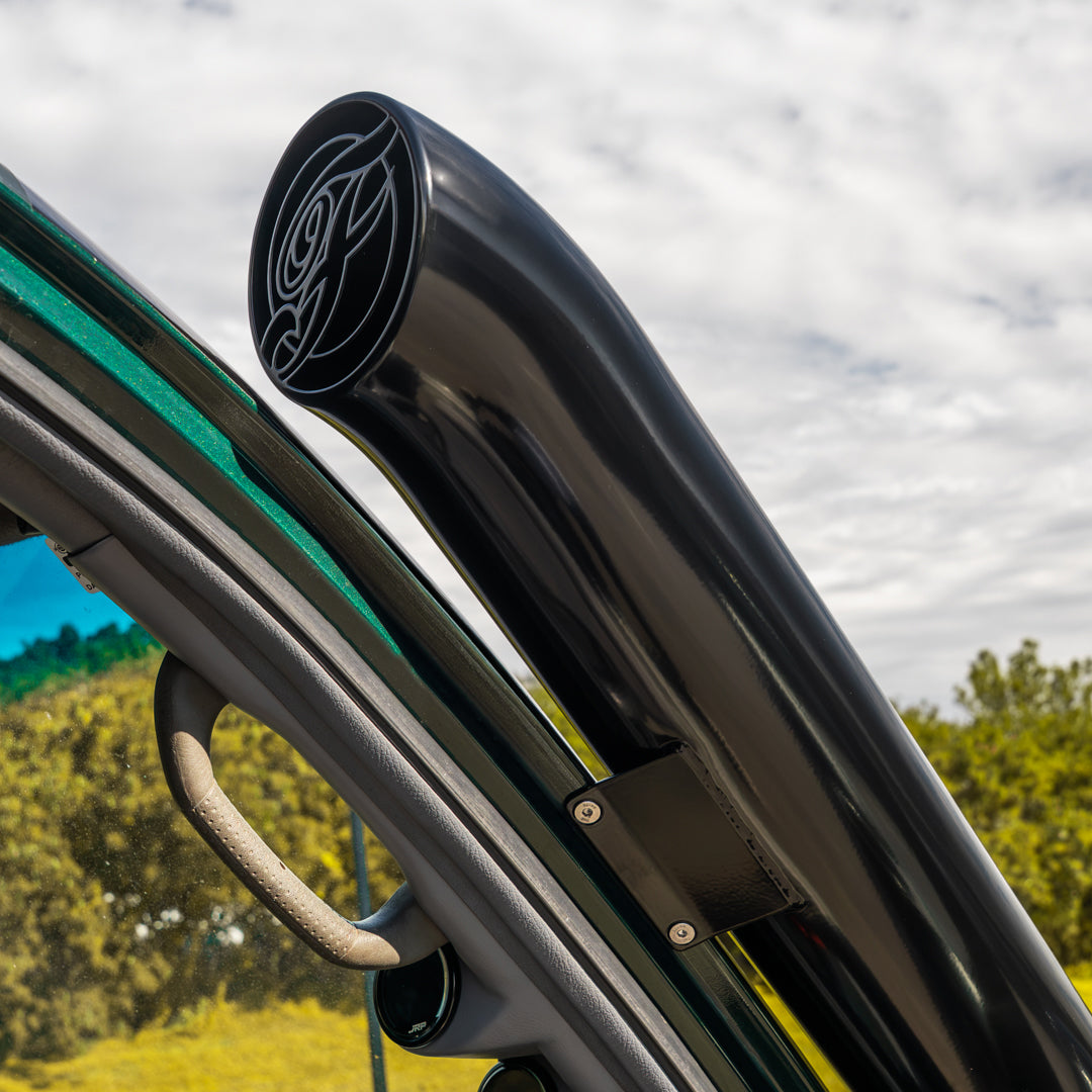 CONTACT TO ENQUIRE 5 Inch Short Entry Stainless Snorkel to suit Toyota Landcruiser 100/105 Series
