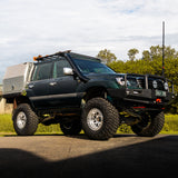 CONTACT TO ENQUIRE 5 Inch Short Entry Stainless Snorkel to suit Toyota Landcruiser 100/105 Series