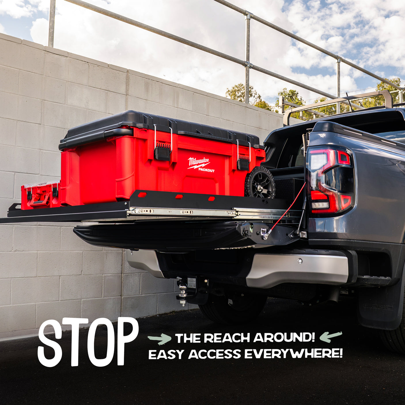"The Sled" Tray mounted sled