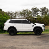 Ford Everest Next Gen 4 Inch Stainless Snorkel and Alloy Washer Bottle Kit (Short & Mid Entry Available) (Silencer Included)