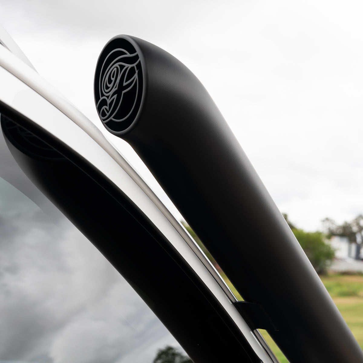 Ford Everest Next Gen 4 Inch Stainless Snorkel and Alloy Washer Bottle Kit (Short & Mid Entry Available) (Silencer Included)