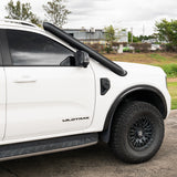 Ford Everest Next Gen 4 Inch Stainless Snorkel Kit and Alloy Airbox Kit (Short & Mid Entry Available) (Silencer Included)