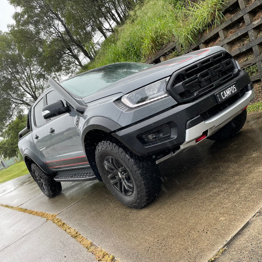 Ford Ranger Raptor Stainless Snorkel and Factory Airbox* Kit (Short & Mid Entry Available)