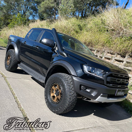 Ford Ranger Raptor Stainless Snorkel and Alloy Airbox Kit (Short & Mid Entry Available)