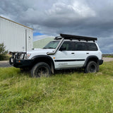 CONTACT TO ENQUIRE Nissan GU Series 1-3 Patrol 4" Mid Entry Stainless Snorkel