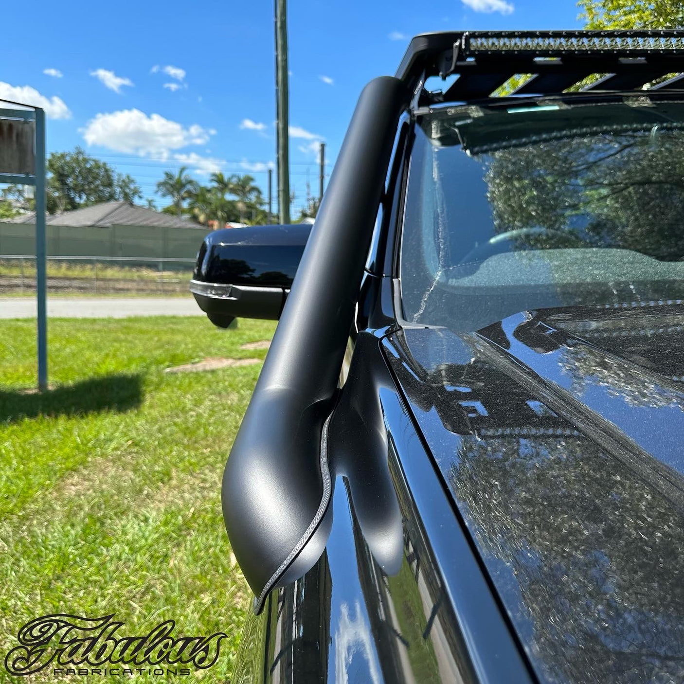 Ford Ranger Next Gen 4 Inch Stainless Snorkel Kit and Alloy Airbox Kit (Short & Mid Entry Available)