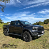 Ford Ranger Raptor Next Gen 4 Inch Stainless Snorkel and Twin Intake Alloy Airbox Kit