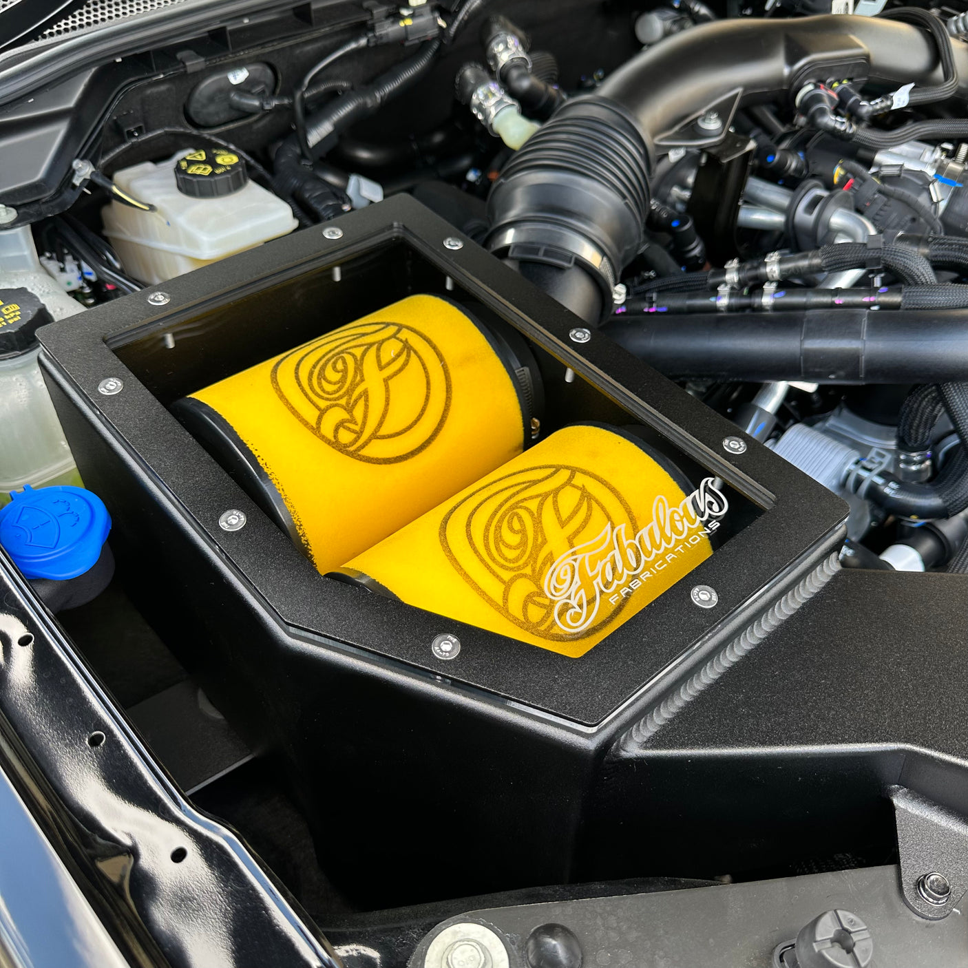 Ford Ranger Raptor Next Gen Twin Intake Alloy Airbox (Suit Fabulous Sn ...