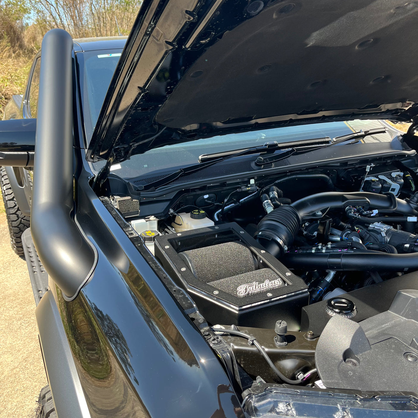 Ford Ranger Raptor Next Gen Twin Intake Alloy Airbox (Suit Fabulous Sn ...