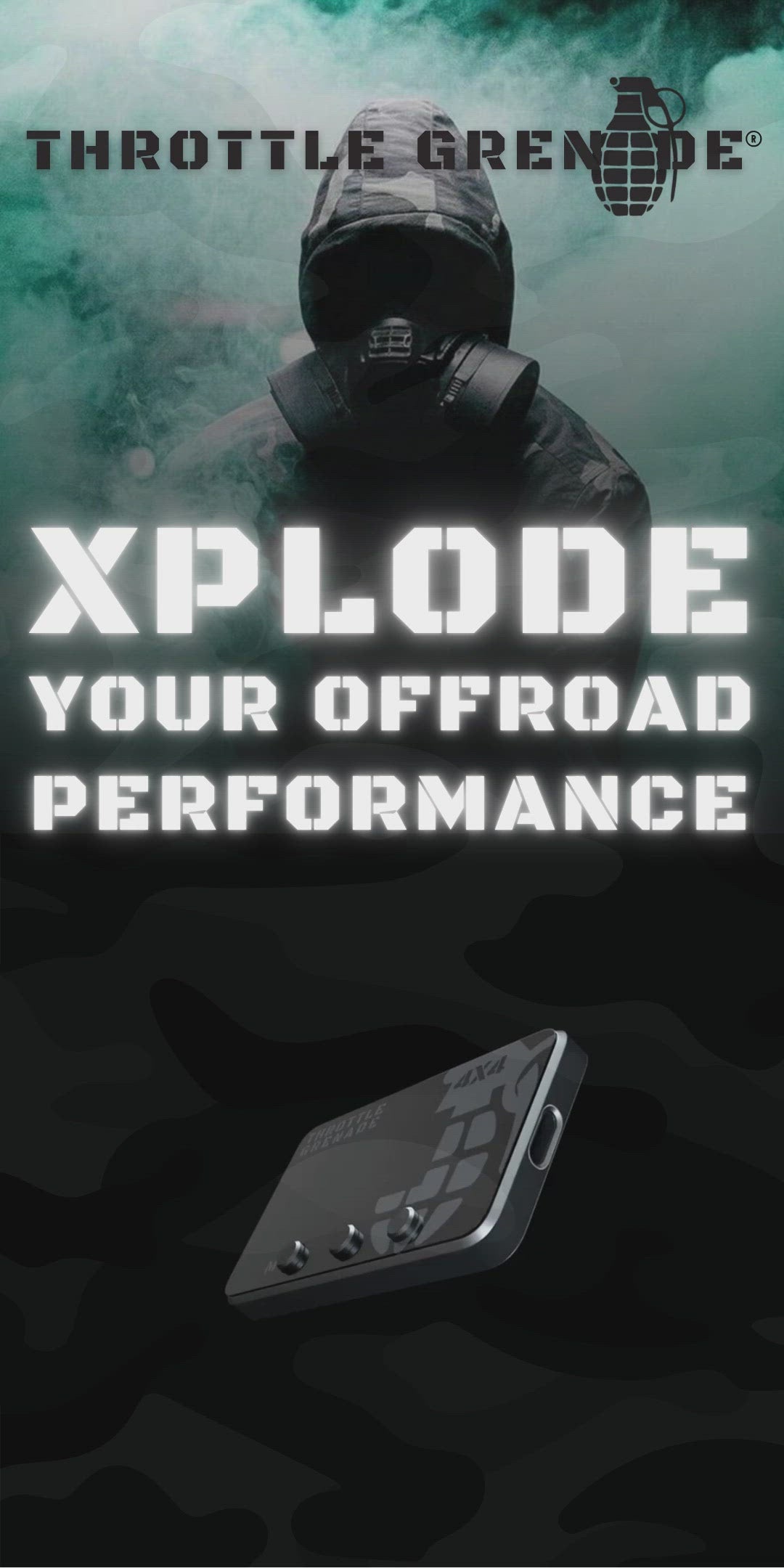 Black Ops 4x4 Throttle Grenade - Throttle Controller