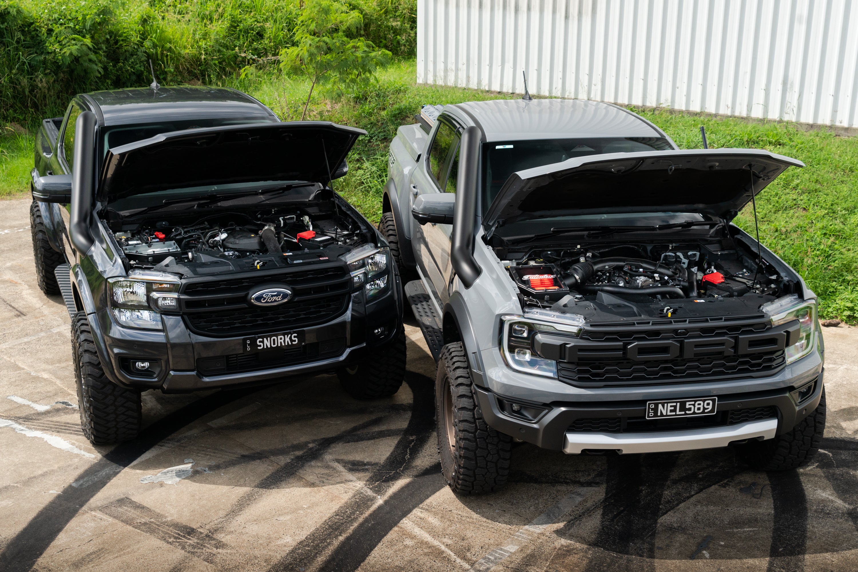 Ford Ranger Raptor Next Gen Twin Intake Alloy Airbox (Suit Fabulous Sn ...
