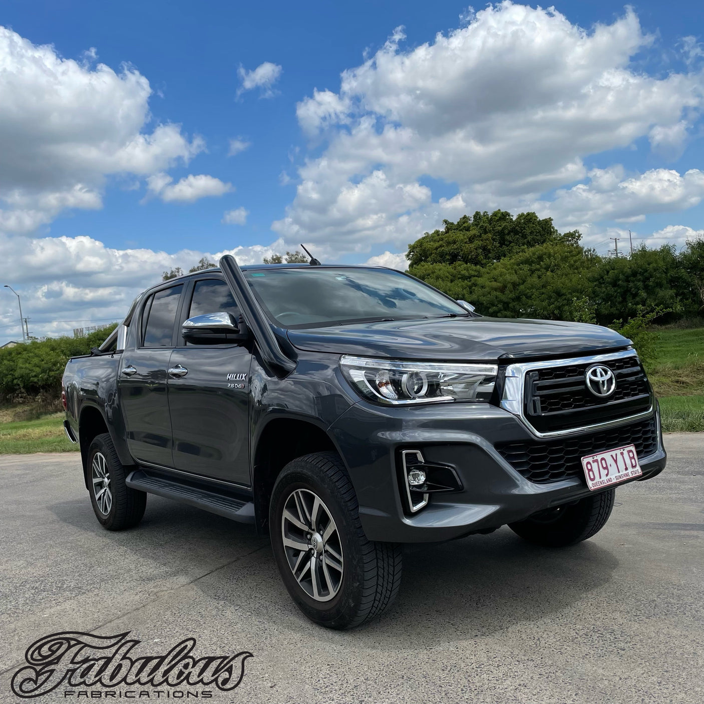 Toyota Hilux N80 Stainless Snorkel (Short & Mid Entry Available)