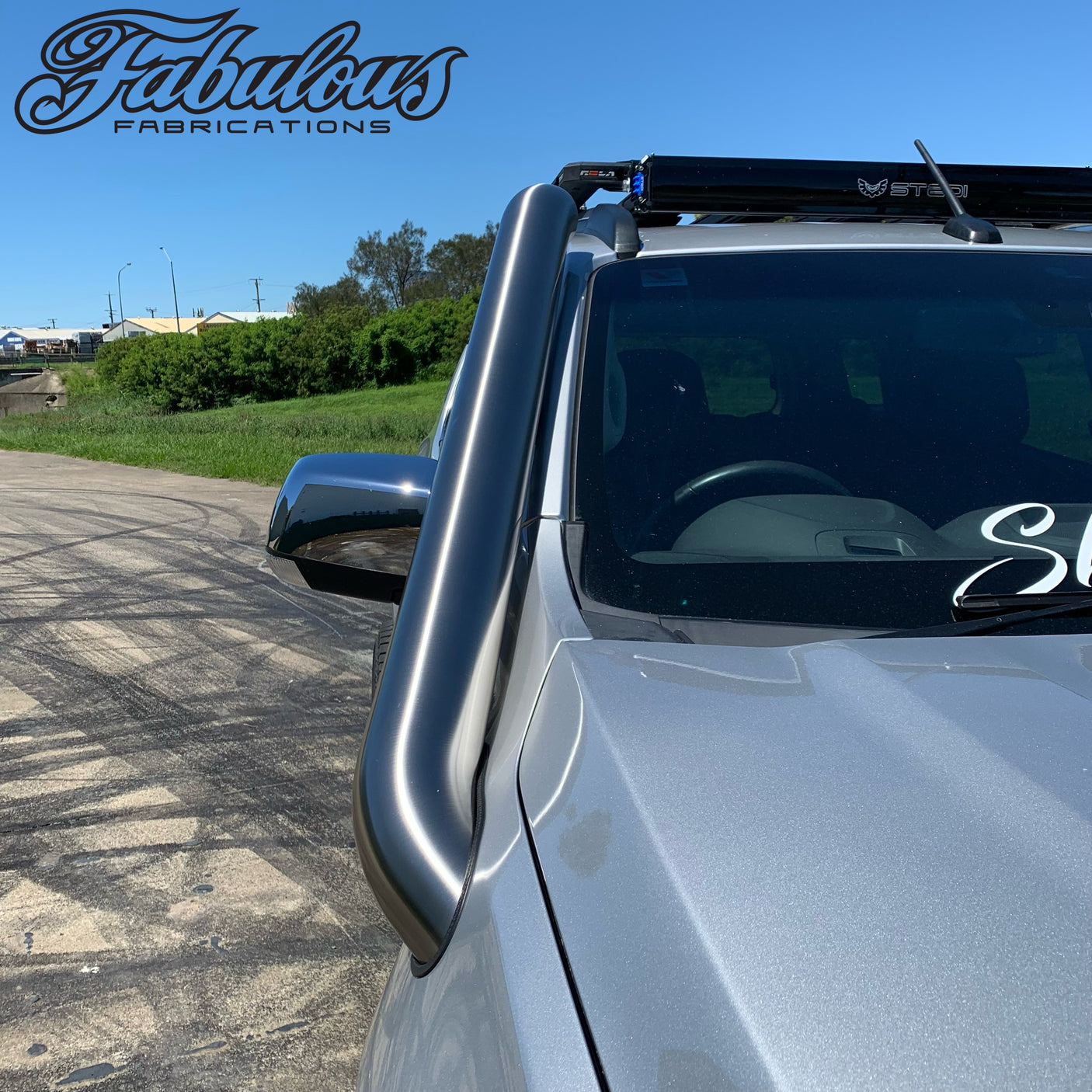 Holden Colorado 7/Trailblazer Stainless Snorkel (Short & Mid Entry Available)