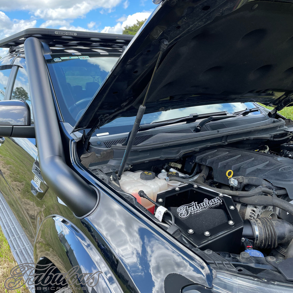 Ford Ranger PX1/2/3 3.2L Stainless Snorkel And Alloy Airbox Kit