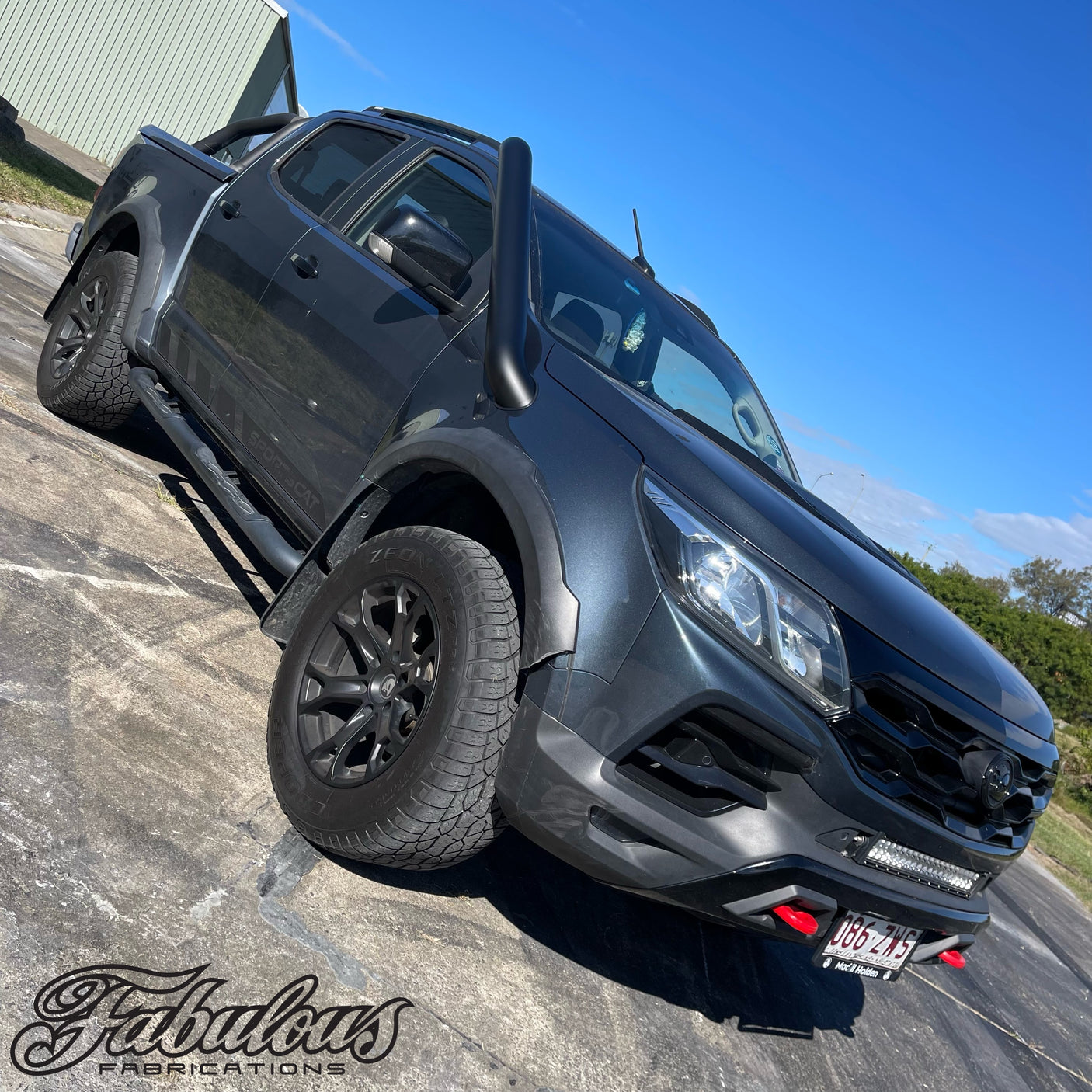Holden Colorado RGI and RGII Stainless Snorkel (Short & Mid Entry Available)