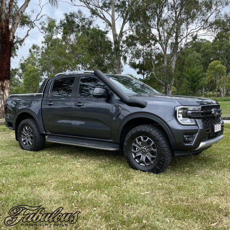 Ford Ranger Next Gen 5 Inch Stainless Snorkel Kit and Alloy Airbox Kit