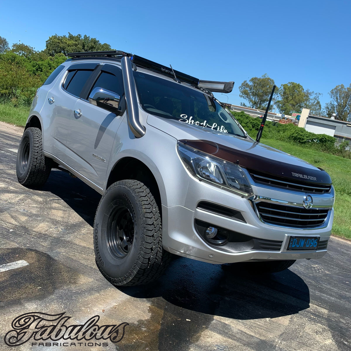 Holden Colorado 7/Trailblazer Stainless Snorkel (Short & Mid Entry Ava ...