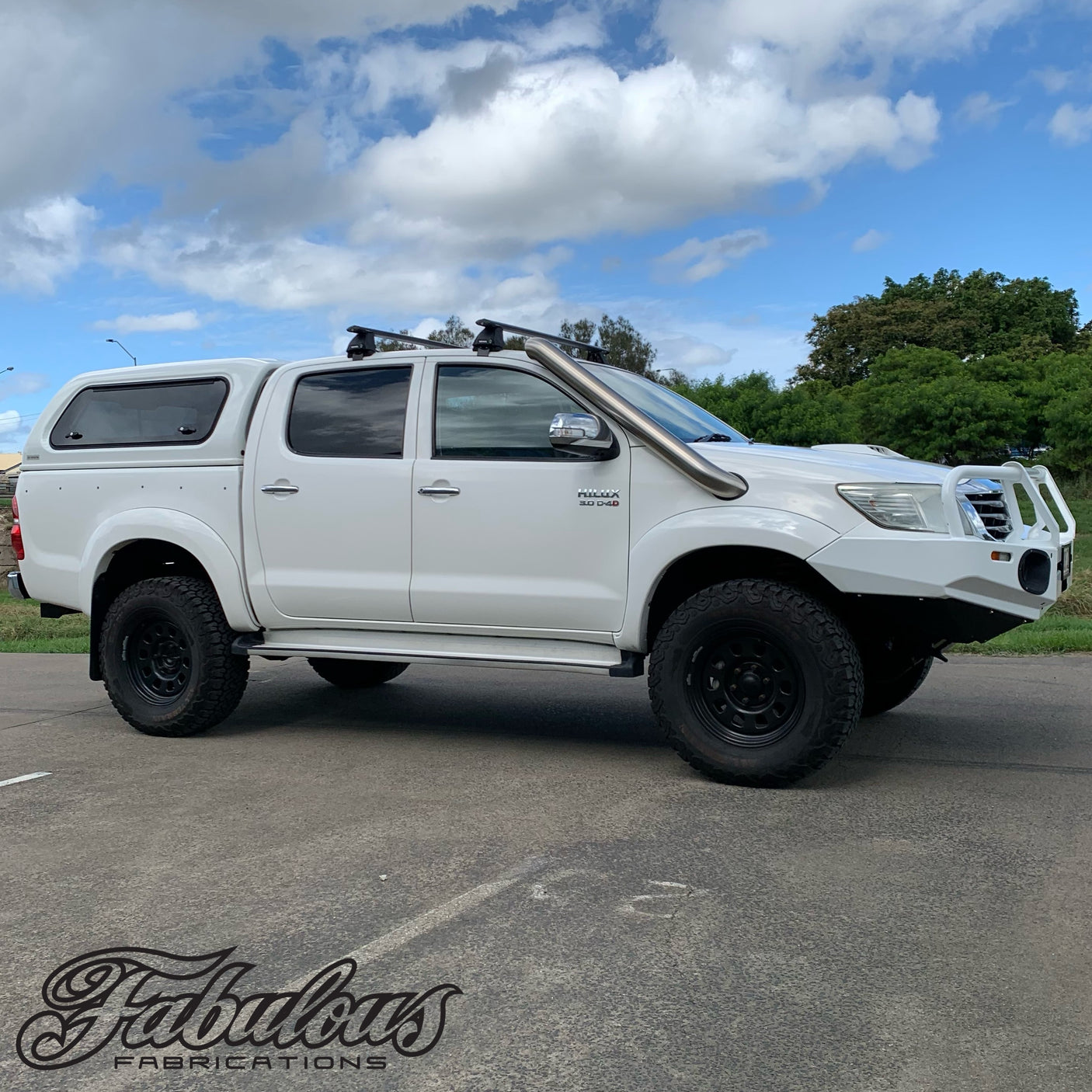 Toyota Hilux N70 Stainless Snorkel (Short & Long Entry Available)