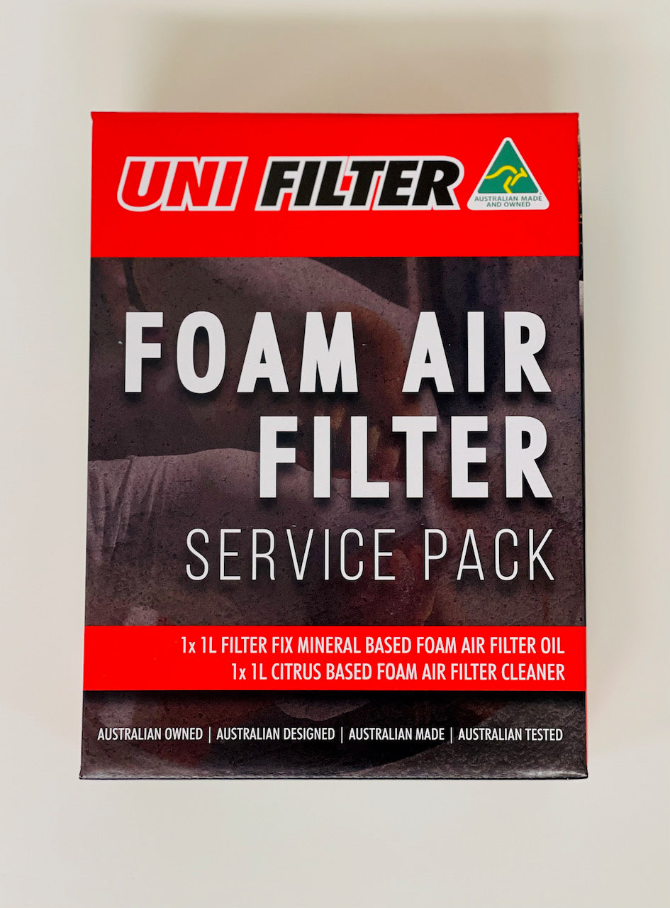 Uni Filter Foam Air Filter Service Pack