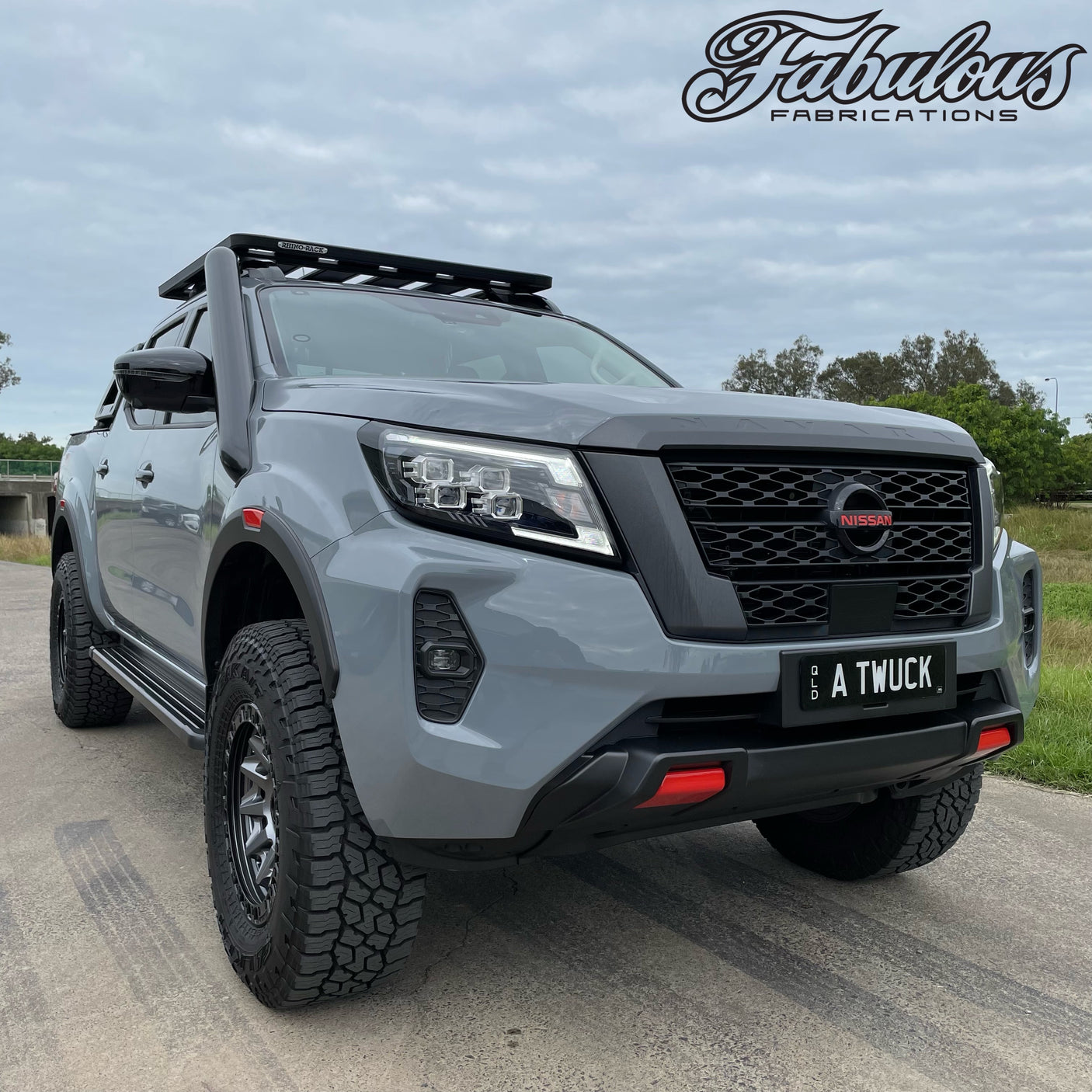 Nissan Navara NP300 Stainless Snorkel and Alloy Airbox Kit (Short & Mid Entry Available)