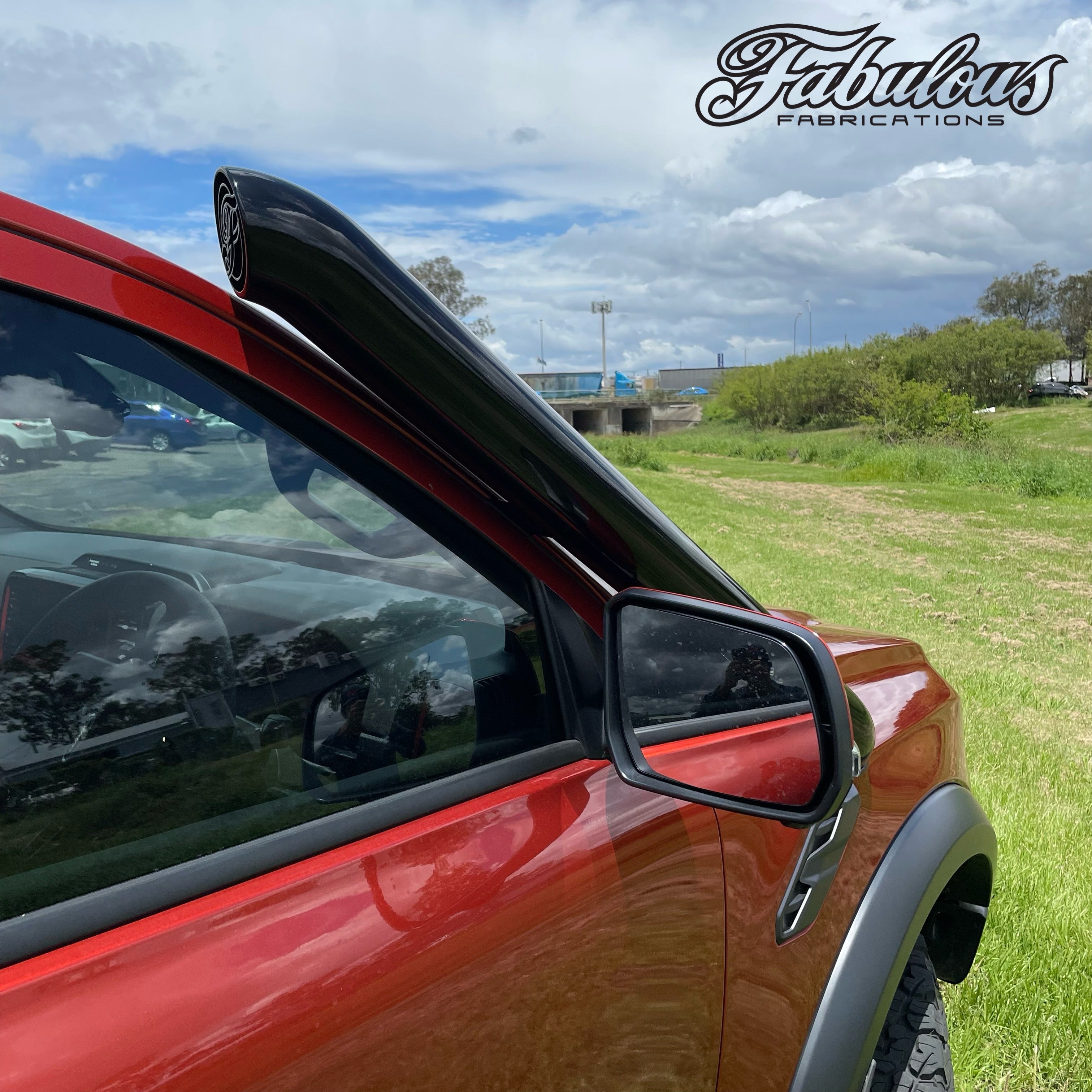 Ford Ranger Raptor Next Gen 4 Inch Stainless Snorkel and Alloy Washer ...